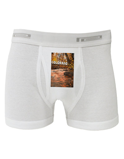 Mt Shavano Colorado Text Boxer Briefs-Boxer Briefs-TooLoud-White-Small-Davson Sales