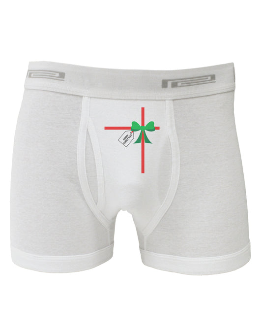 Merry Christmas Present Gift Boxer Briefs-Boxer Briefs-TooLoud-White-Small-Davson Sales