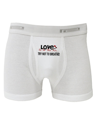 Love - Try Not To Breathe Boxer Briefs-Boxer Briefs-TooLoud-White-Small-Davson Sales