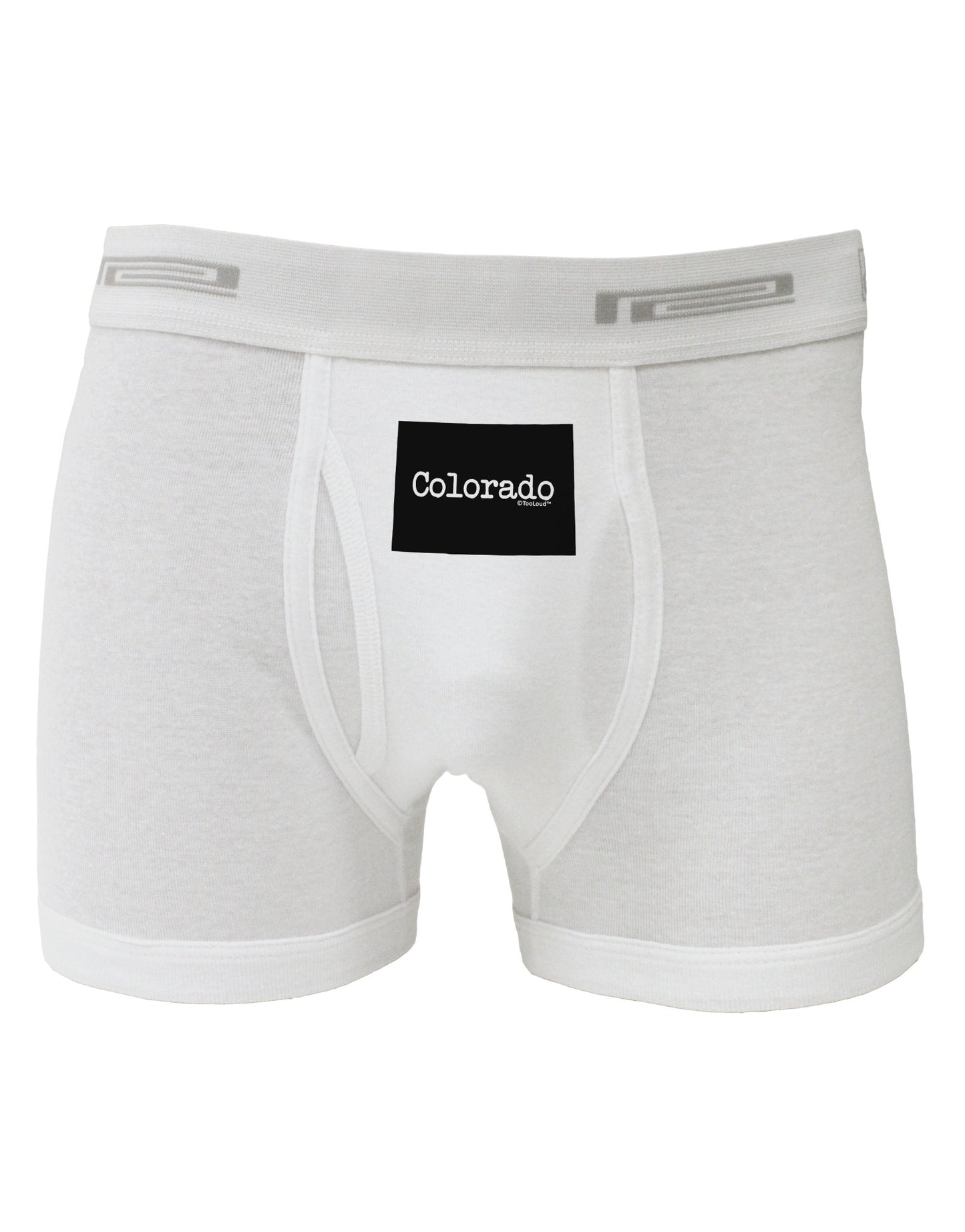 Colorado - United States Shape Boxer Briefs by TooLoud-Boxer Briefs-TooLoud-White-Small-Davson Sales