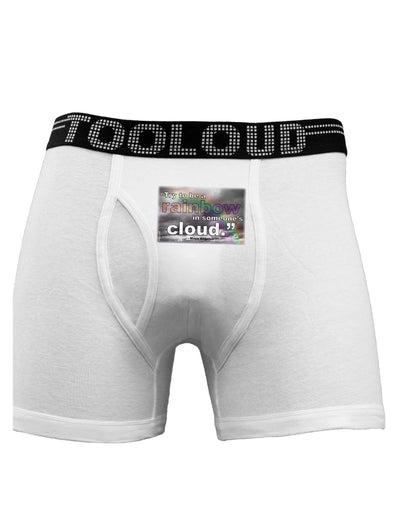 Rainbow in Cloud M Angelou Boxer Briefs by TooLoud-Boxer Briefs-TooLoud-White-Small-Davson Sales