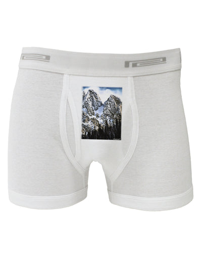 Mountain Landscape 2 Boxer Briefs-Boxer Briefs-TooLoud-White-Small-Davson Sales