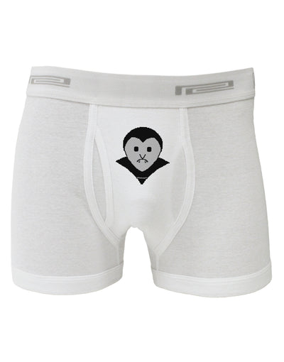 Cute Pixel Vampire Male Boxer Briefs-Boxer Briefs-TooLoud-White-Small-Davson Sales