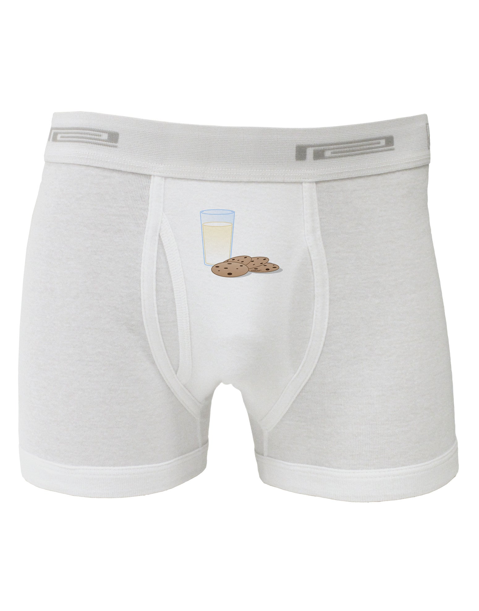 Milk and Cookies Design Boxer Briefs-Boxer Briefs-TooLoud-White-Small-Davson Sales