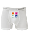 PLUR Squares Color Boxer Briefs-Boxer Briefs-TooLoud-White-Small-Davson Sales