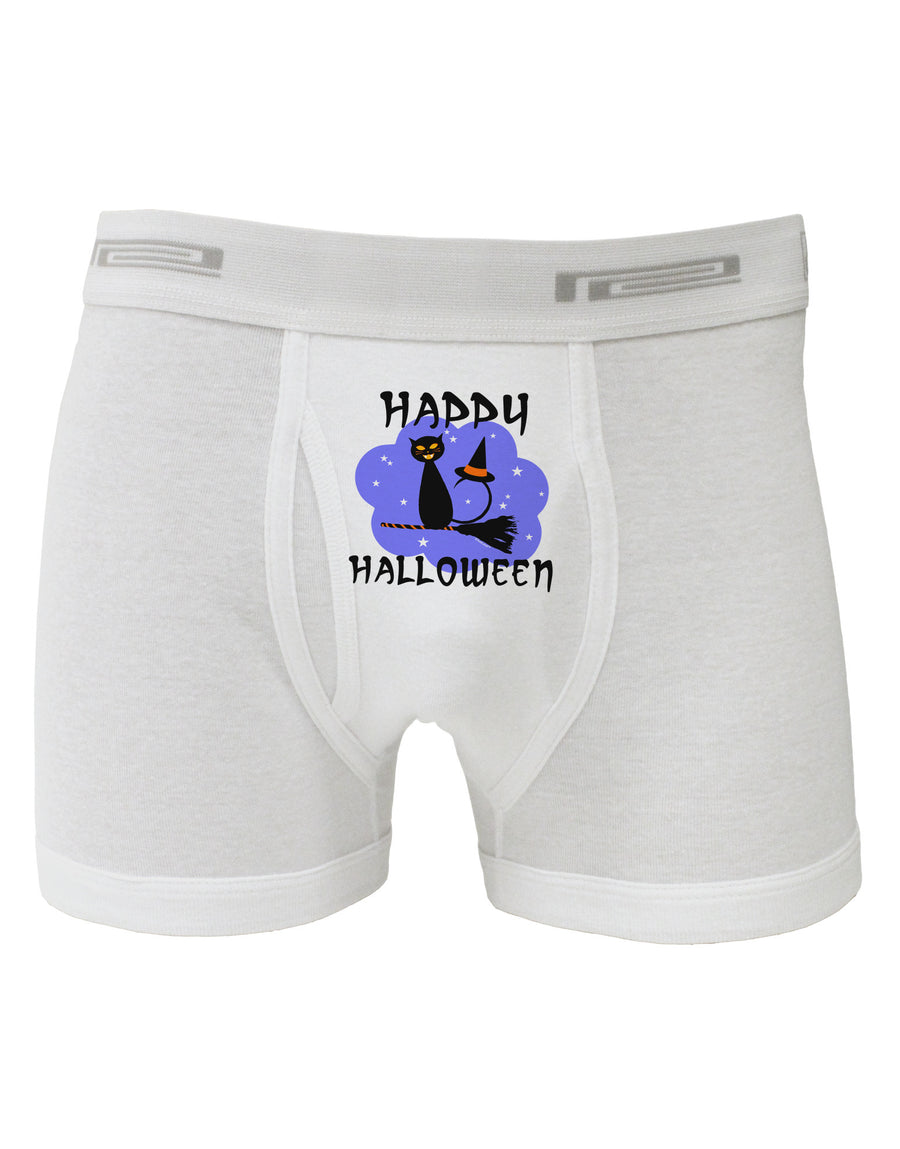 TooLoud Witch Cat Boxer Briefs-Boxer Briefs-TooLoud-White-Small-Davson Sales