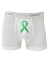 Celiac Disease Awareness Ribbon - Light Green Boxer Briefs-Boxer Briefs-TooLoud-White-Small-Davson Sales