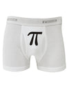 Pi Symbol Glitter - Black Boxer Briefs by TooLoud-Boxer Briefs-TooLoud-White-Small-Davson Sales