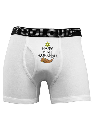 Happy Rosh Hashanah Boxer Briefs-Boxer Briefs-TooLoud-White-Small-Davson Sales