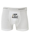 Beer Is My Spirit Animal Boxer Briefs-Boxer Briefs-TooLoud-White-Small-Davson Sales