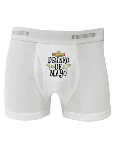 Drinko De Mayo Boxer Briefs-Boxer Briefs-TooLoud-White-Small-Davson Sales