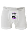 My Cat Rescued Me Boxer Briefs-Boxer Briefs-TooLoud-White-Small-Davson Sales