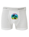 Palm Trees Silhouette - Beach Sunset Design Boxer Briefs-Boxer Briefs-TooLoud-White-Small-Davson Sales