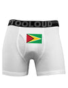 TooLoud Guyana Flag Boxer Briefs-Boxer Briefs-TooLoud-White-Small-Davson Sales