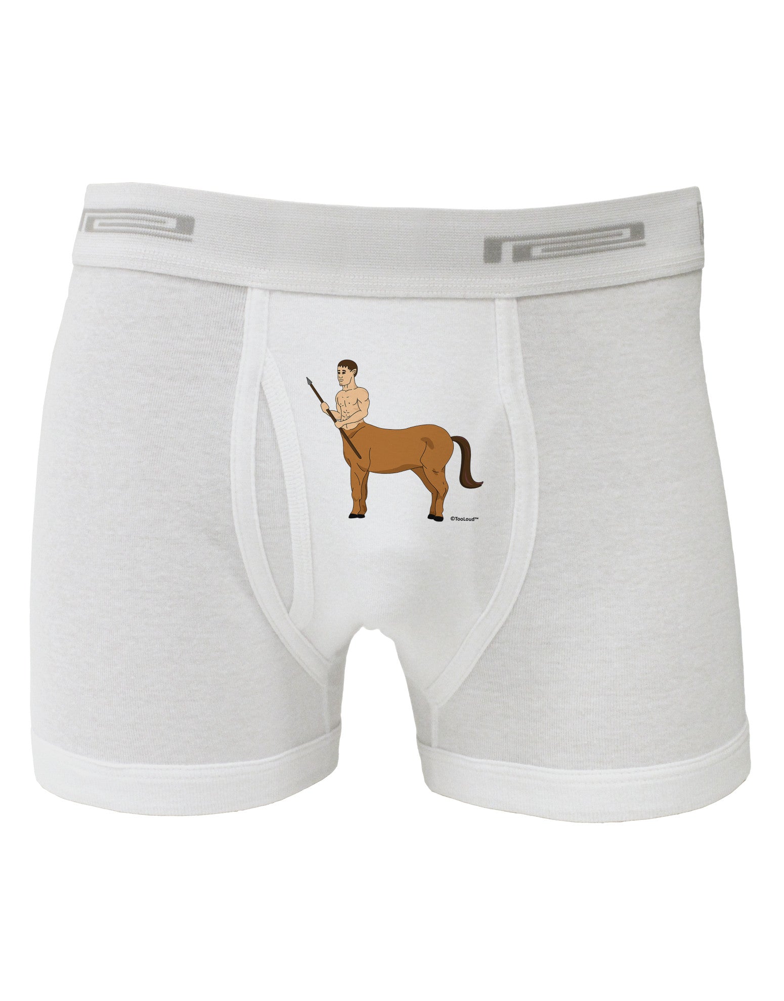 Greek Mythology Centaur Design - Color Boxer Briefs by TooLoud-Boxer Briefs-TooLoud-White-Small-Davson Sales