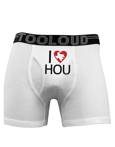 I Heart Houston Boxer Briefs-Boxer Briefs-TooLoud-White-Small-Davson Sales