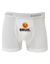 Bruh Emoji Boxer Briefs-Boxer Briefs-TooLoud-White-Small-Davson Sales