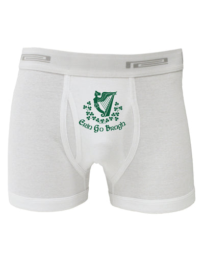 Erin Go Bragh Ireland Forever Boxer Briefs-Boxer Briefs-TooLoud-White-Small-Davson Sales