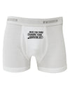 Plugging Your Computer In Boxer Briefs-Boxer Briefs-TooLoud-White-Small-Davson Sales