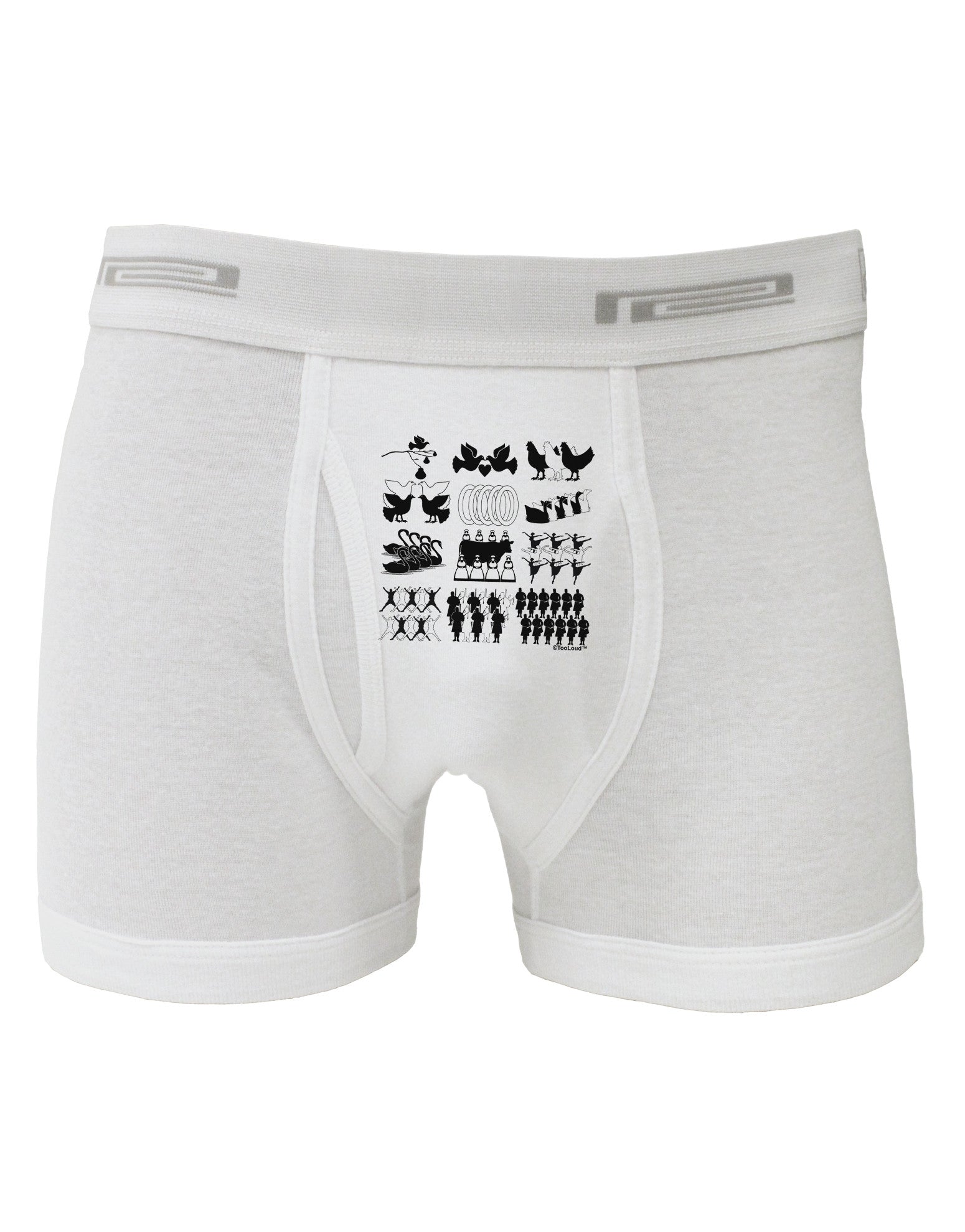 Twelve Days of Christmas Boxer Briefs