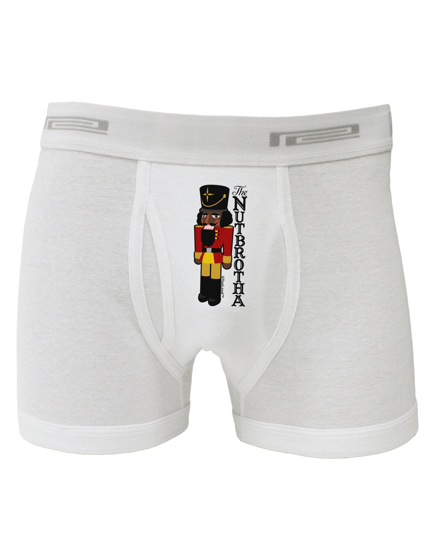 The Nutbrotha - Black Nutcracker Boxer Briefs by-Boxer Briefs-TooLoud-White-Small-Davson Sales