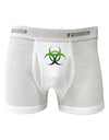 Biohazard Symbol Green Stone-Apocalypse Boxer Briefs-Boxer Briefs-TooLoud-White-Small-Davson Sales