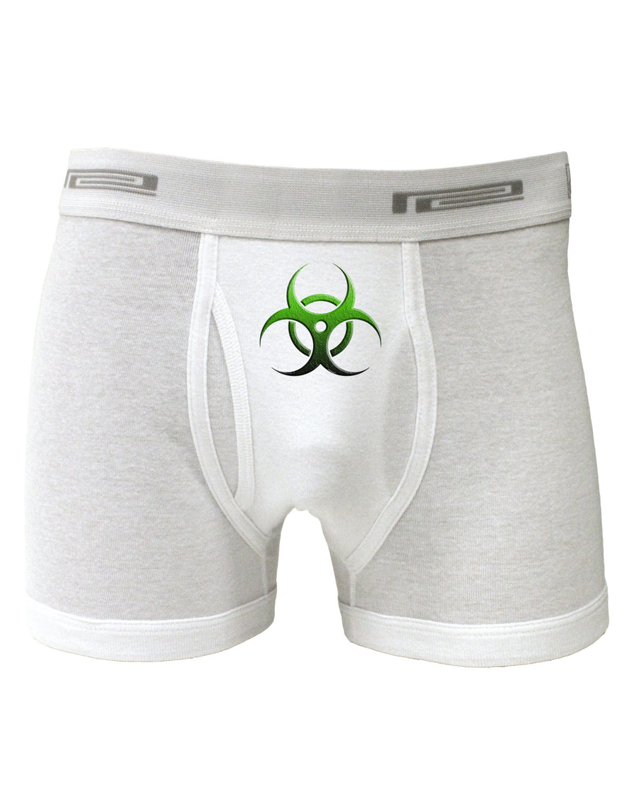 Biohazard Symbol Green Stone-Apocalypse Boxer Briefs-Boxer Briefs-TooLoud-White-Small-Davson Sales