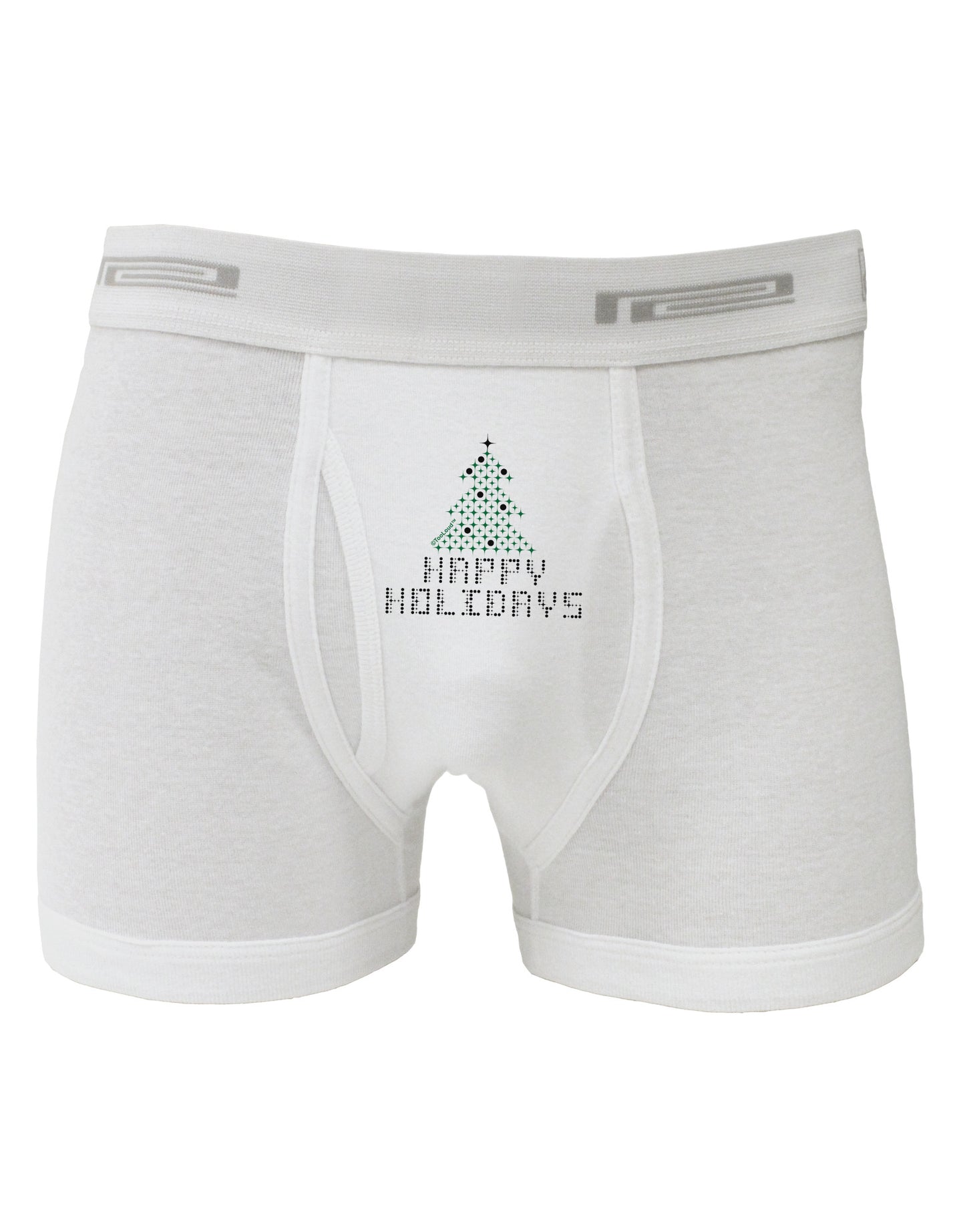 Happy Holidays Sparkles Boxer Briefs-Boxer Briefs-TooLoud-White-Small-Davson Sales