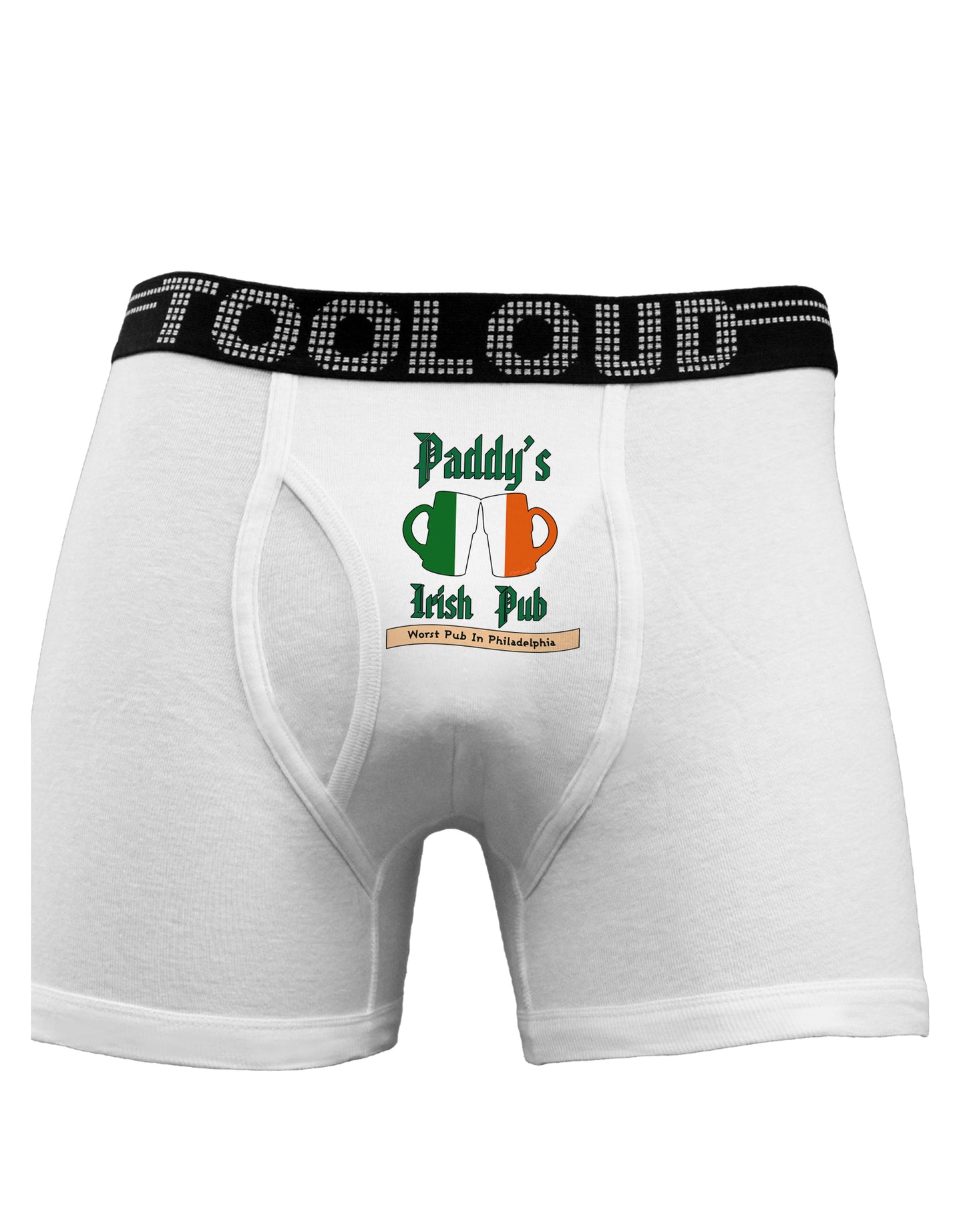 Paddy's Irish Pub Boxer Briefs by TooLoud-Boxer Briefs-TooLoud-White-Small-Davson Sales