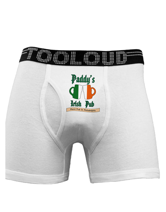 Paddy's Irish Pub Boxer Briefs by TooLoud-Boxer Briefs-TooLoud-White-Small-Davson Sales