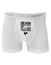 A Man With Chickens Boxer Briefs-Boxer Briefs-TooLoud-White-Small-Davson Sales