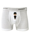 Cute Pilgrim Boy Thanksgiving Boxer Briefs-Boxer Briefs-TooLoud-White-Small-Davson Sales