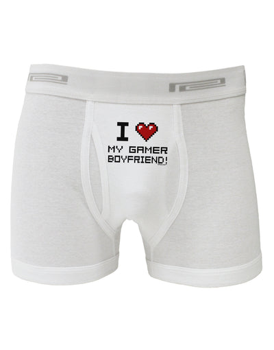 I Heart My Gamer Boyfriend Boxer Briefs-Boxer Briefs-TooLoud-White-Small-Davson Sales