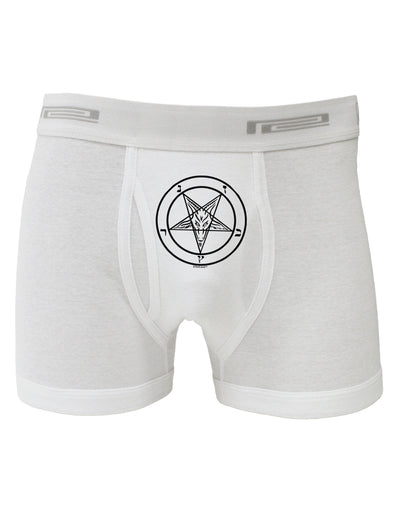 Sigil of Baphomet Boxer Briefs by-Boxer Briefs-TooLoud-White-Small-Davson Sales