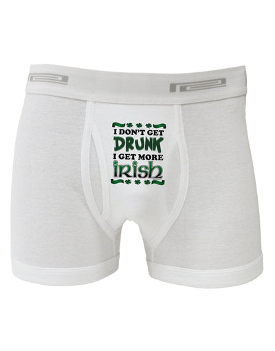 I Don't Get Drunk - Irish Boxer Briefs-Boxer Briefs-TooLoud-White-Small-Davson Sales