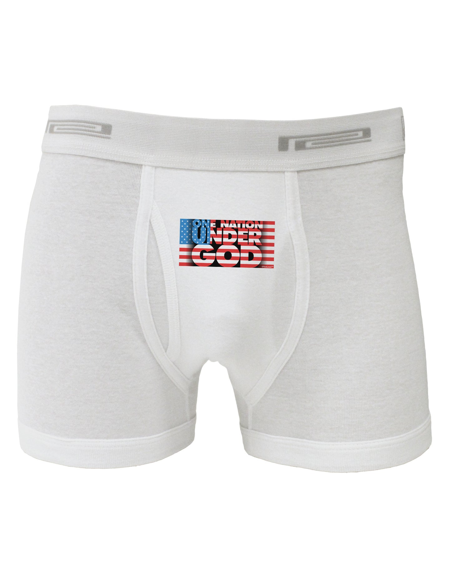 One Nation Under God Boxer Briefs-Boxer Briefs-TooLoud-White-Small-Davson Sales