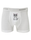 Dr Cat MD - Cute Cat Design Boxer Briefs by TooLoud-Boxer Briefs-TooLoud-White-Small-Davson Sales