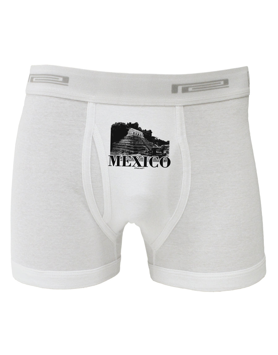 Mexico - Temple No 2 Boxer Briefs-Boxer Briefs-TooLoud-White-Small-Davson Sales