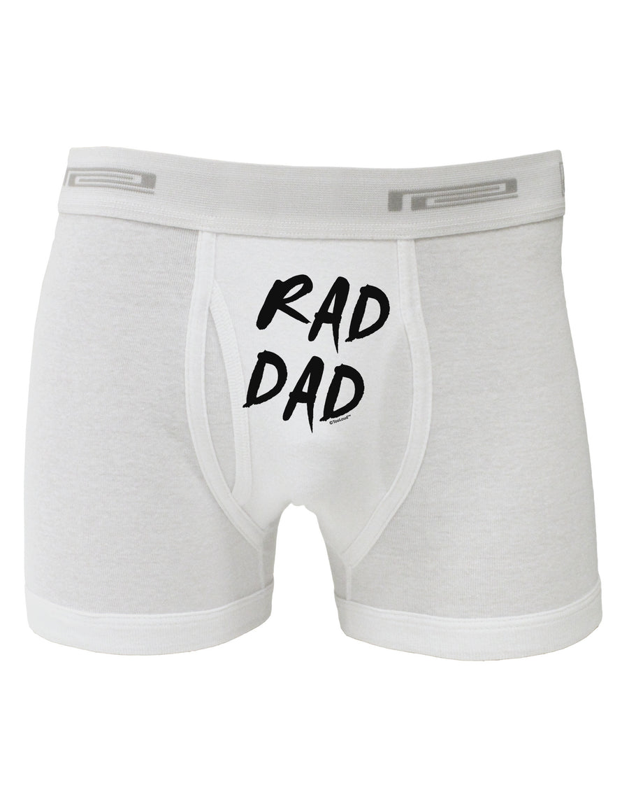 Rad Dad Design Boxer Briefs-Boxer Briefs-TooLoud-White-Small-Davson Sales