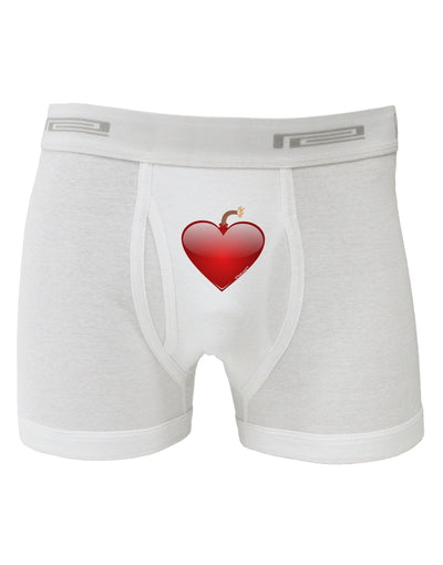 Love Bomb Boxer Briefs-Boxer Briefs-TooLoud-White-Small-Davson Sales