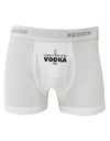 I Didn't Text You - Vodka Boxer Briefs-Boxer Briefs-TooLoud-White-Small-Davson Sales