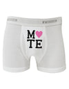 Matching Soulmate Design - Mate - Pink Boxer Briefs by TooLoud-Boxer Briefs-TooLoud-White-Small-Davson Sales