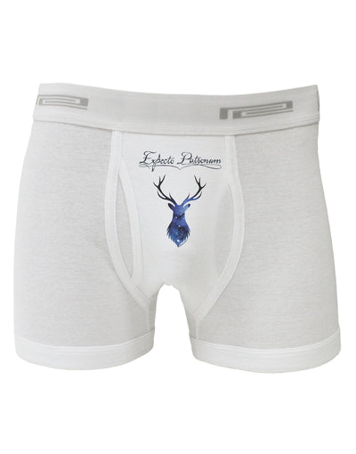 Expecto Patronum Space Stag Boxer Briefs-Boxer Briefs-TooLoud-White-Small-Davson Sales