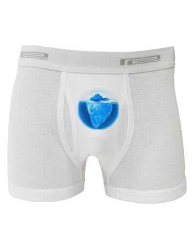 Iceberg Watercolor Boxer Briefs-Boxer Briefs-TooLoud-White-Small-Davson Sales