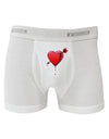 Shot Through the Heart Bleeding Boxer Briefs by-Boxer Briefs-TooLoud-White-Small-Davson Sales