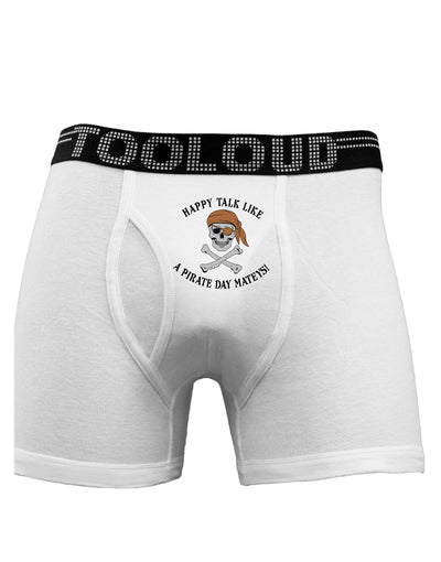 Pirate Day Mateys Boxer Briefs-Boxer Briefs-TooLoud-White-Small-Davson Sales