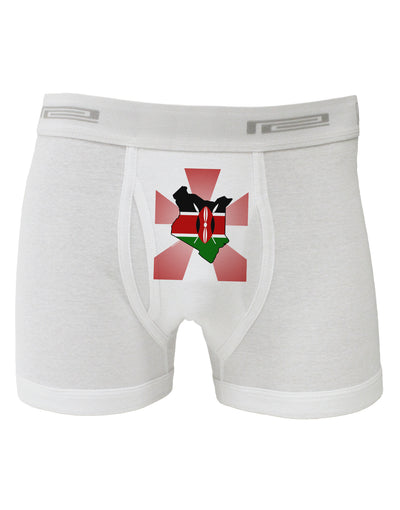 Kenya Flag Design Boxer Briefs-Boxer Briefs-TooLoud-White-Small-Davson Sales