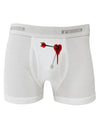 Cupid's Arrow Heart Shot Wound Boxer Briefs-Boxer Briefs-TooLoud-White-Small-Davson Sales