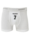 Reindeer Jersey - Prancer 7 Boxer Briefs-Boxer Briefs-TooLoud-White-Small-Davson Sales