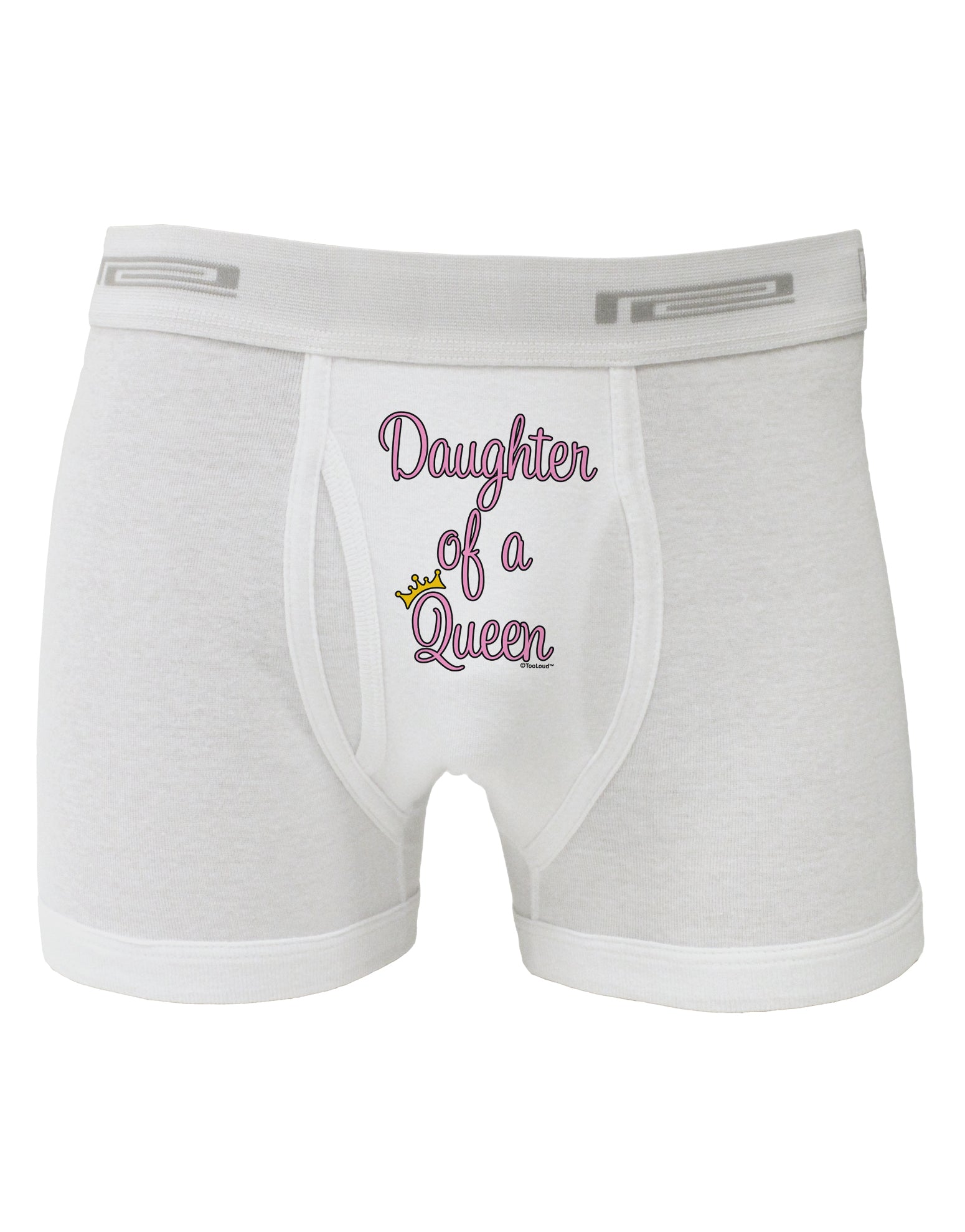 Daughter of a Queen - Matching Mom and Daughter Design Boxer Briefs by TooLoud-Boxer Briefs-TooLoud-White-Small-Davson Sales